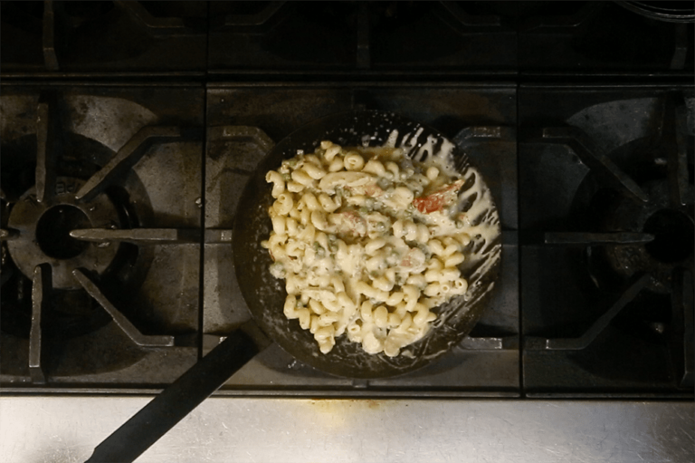 Vermont Recipes Cavatappi Carbonara Leunig's Bistro